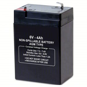 6V, 4A Replacement Battery